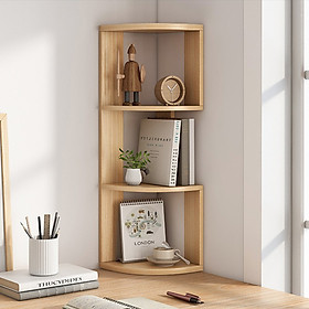 Mua kệ gỗ để bàn góc tường 90 gỗ thông tự nhiên làm giá sách để đồ trang trí
