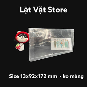Mua Hộp Mica  hộp PET dạng gấp có màng  bằng nhựa PVC  acrylic siêu dầy  trong suốt để chống bụi quà lưu niệm  mô hình