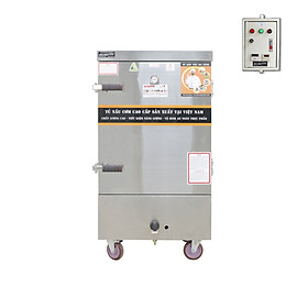 Tủ Hấp Giò Chả, Thực Phẩm 48 Kg Bằng Điện Gas 8 Khay NEWSUN, Năng Suất Cao - Hàng Chính Hãng
