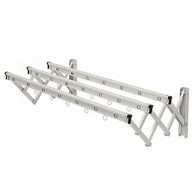 Mua GIÀN PHƠI THÔNG MINH XẾP NGANG NHÔM DÀY BẠC HP-X005