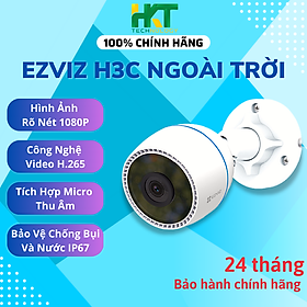 Mua Camera IP Wifi Ezviz H3C 2MP Ngoài Trời Có Mic Thu Âm - Hàng chính hãng