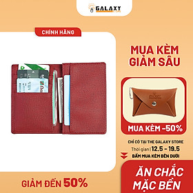 Ví Bóp Nam Nữ Thời Trang Nhỏ Gọn Cardholder Galaxy Store GVMB05 (8x12cm)