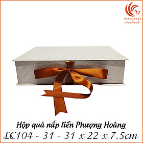Hộp quà nắp liền chữ nhật LC104 - 31 x 22 x 7.5 cm