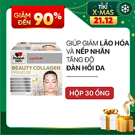 Collagen thuỷ phân chống lão hóa, đẹp da Doppelherz Beauty Collagen Hộp 30