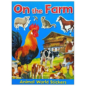 [Download Sách] Animal World Stickers: On The Farm