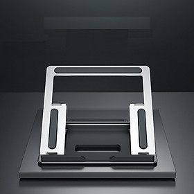 Mua Giá đỡ laptop nhôm tản nhiệt có thể gấp gọn kích thước lớn cho  máy tính  bảng iPad và laptop CCT8 Vu Studio - Hàng  chính hãng