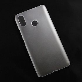 Ốp lưng dành cho Xiaomi Mi Max 3 nhựa cứng nhám trong