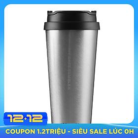 Ly Giữ Nhiệt Bằng Thép Không Gỉ Lock&Lock Clip Tumbler LHC4151SLV (540ml) - Bạc