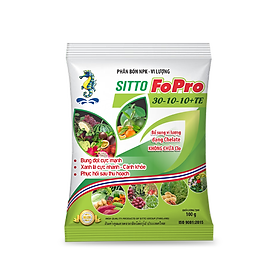 Mua Phân bón lá NPK hòa tan Sitto FoPro 30-10-10+TE gói 100g