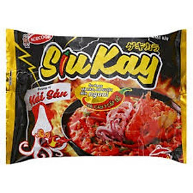 Combo 5 gói mì Siukay Hải sản gói 128gr