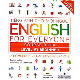 Hình ảnh Tiếng Anh Cho Mọi Người - English For Everyone - Level 2 Beginner - Course Book (Kèm CD)