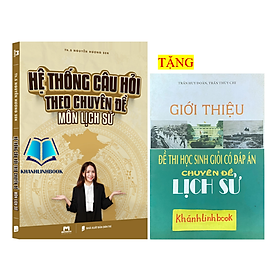 Sách - Hệ thống câu hỏi theo chuyên đề môn Lịch sử (Masterbook)