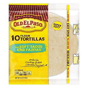 Vỏ bánh Tortillas hiệu Old El Paso - loại 10 Cái
