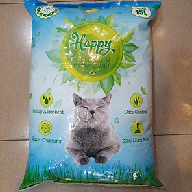 CÁT VỆ SINH MÈO _ HAPPY CAT _ 15L