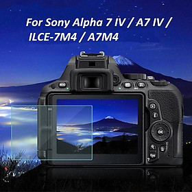 Bảo vệ màn hình LCD kính cường lực cho máy ảnh Sony Alpha 7 IV / A7 IV / ILCE-7M4 / A7M4