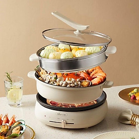 Mua NỒI LẨU NƯỚNG HẤP C40W2 - 3 tầng. SẢN PHẨM BÁN CHẠY