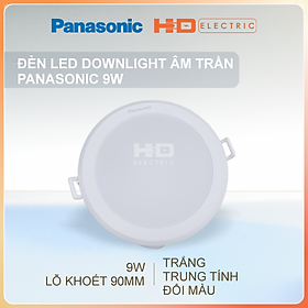 Đèn Led Downlight Âm trần Panasonic 6W 9W 12W ánh sáng trắng trung tính đổi màu