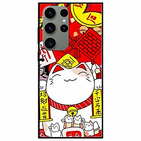 Ốp lưng dành cho Samsung S23 - S23 Plus - S23 Ultra - A34 5G - A54 5G mẫu Mèo Vui Vẻ