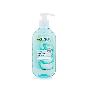 Sữa rửa mặt Garnier SkinActive Botanical Gel Wash dành cho da dầu (200ml)