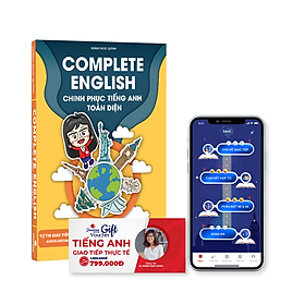 [Download Sách] Combo sách Complete English - Khóa học giao tiếp thực tế - Tặng App học thông minh luyện tập phát âm, giao tiếp trực tuyến