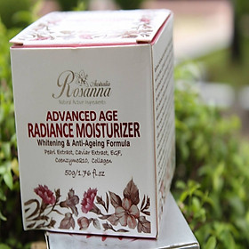Kem trắng da chống lão hoá Rosanna Advanced Age Radiance Moisturizer - 500 ml