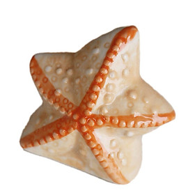 Ceramic Salt and Pepper Shakerr - Cute Starfish Shape Spice Container Seasoning