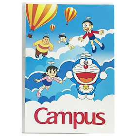 Vở Học Sinh B5 - 4 Ô Ly 80 Trang ĐL 100g/m2 - Campus Doraemon - NB-BDSK80 (Mẫu Màu Giao Ngẫu Nhiên)