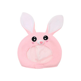 Cute Plush Rabbit Hat Costume Hats Stuffed Toy Headdress Bunny Ears Headgear