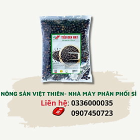 Tiêu Đen Hạt Việt Thiên 100g, nhà máy sản xuất và phân phối nông sản Việt Thiên, giá rẻ