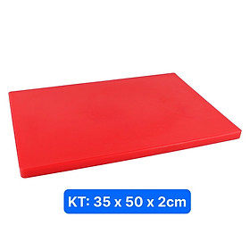 Mua Thớt Nhựa PE Công Nghiệp 5 Màu Sắc Lựa Chọn   KT: 35cm x 50cm x 2cm   35cm x 50cm x 3cm