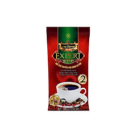 Combo 10 Túi Cà Phê Rang Xay Expert Blend 2 KING COFFEE - Túi 100g