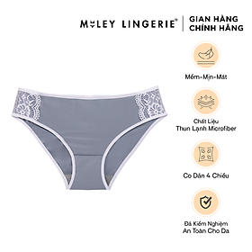 Quần Lót Nữ Thun Lạnh Phối Ren Hai Bên Active Miley Lingerie FMM-05