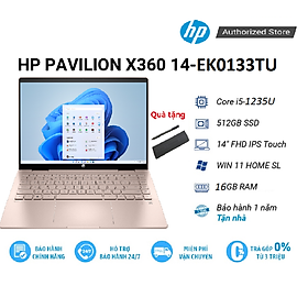 Mua Laptop HP Pavilion X360 14-ek0133TU 7C0P7PA i5 1235U | 16GB | 512GB | Iris Xe Graphics | Win11 - Hàng chính hãng