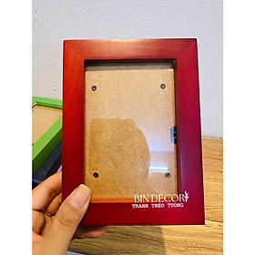 XẢ LỖ KHUNG ẢNH GỖ THÔNG CAO CẤP NHIỀU MÀU ĐỂ BÀN HOẶC TREO
