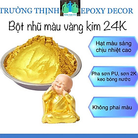 Bột Màu Nhũ Vàng 24 K Hũ 100ml - Trường Thịnh Sài Gòn