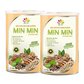 Bột Ngũ Cốc Lợi Sữa Min Min 500G Mẫu Mới 29 Loại Hạt Cao Cấp