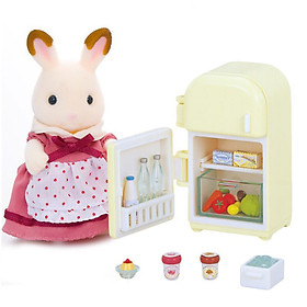 Bộ đồ hàng Sylvanian Families chủ đề thỏ mẹ làm sô cô la