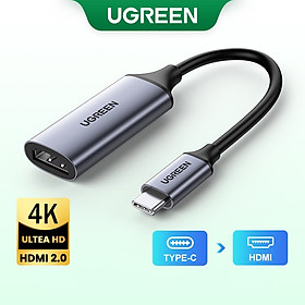 USB TypeC sang HDMI Ugreen hỗ trợ 4K/60HZ 70444 cao cấp - chính hãng