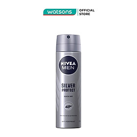 Hình ảnh Xịt Ngăn Mùi Nam Phân Tử Bạc Nivea 150ml