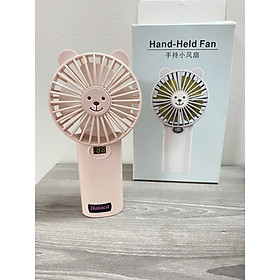 Quạt sạc mini cầm tay Hataca hand held fan - Hàng chính hãng