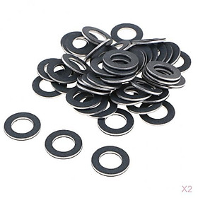 100Pcs Oil Drain Plug Crush Washer Gaskets  for     90430-12031