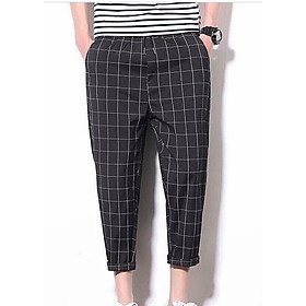 Quần CARO PLAID PANTS Unisex Màu Đen
