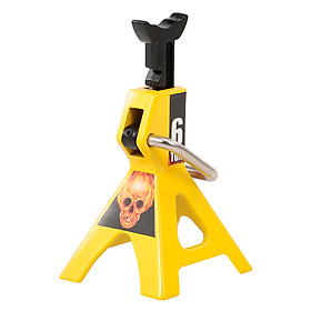Bộ Kích Gầm Xe 6 Tấn Mô Phỏng Có Thể Điều Chỉnh Chiều Cao Kim Loại (2 Cái)