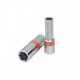 Đầu tuýp dài 1/2" 6 cạnh cao cấp 27mm asaki ak-6566