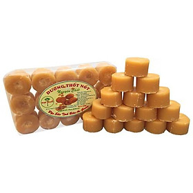 1KG Đường thốt nốt Ngọc Trang (2 bịch x 15 viên nhỏ) - Đặc sản An Giang