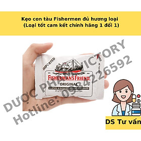 Mua Kẹo Cay Con Tàu Fisherman’s Friend cho người ăn kiêng  tiểu đường