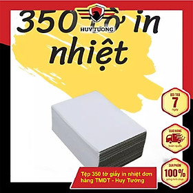 Bộ 350 tờ giấy in nhiệt 100 x 150mm , in đơn hàng TMĐT , in bill hóa đơn , giấy có keo dính tiện lợi phù hợp mọi điều kiện môi trường