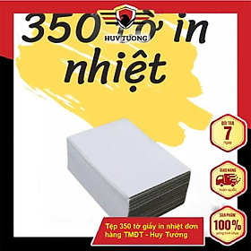 Mua Bộ 350 tờ giấy in nhiệt 100 x 150mm   in đơn hàng TMĐT   in bill hóa đơn   giấy có keo dính tiện lợi phù hợp mọi điều kiện môi trường