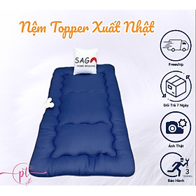 Nệm Bông Trải Sàn Xuất Nhật Fukoji, Kích Thước 1mx2m, 1m4x2m, 1m6x2m dày 7-9cm