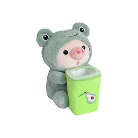 Soft Plush  Box Trash Can Cute Plush Animals Cartoon Tissue Cover